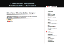 Tablet Screenshot of machsikehadas.dk